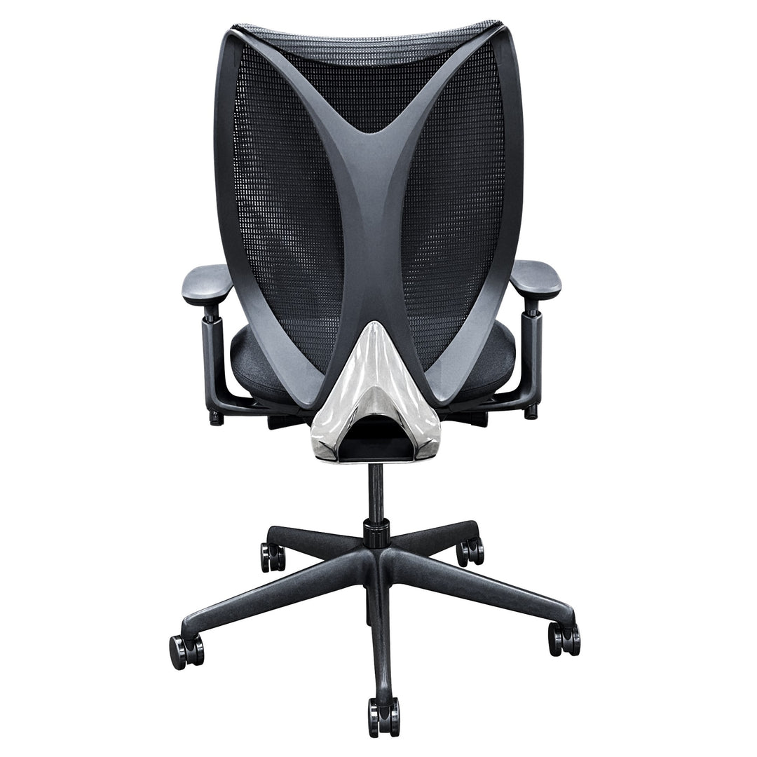 Teknion Sabrina Synchro-Tilt Ergonomic Task Chair, Black - New