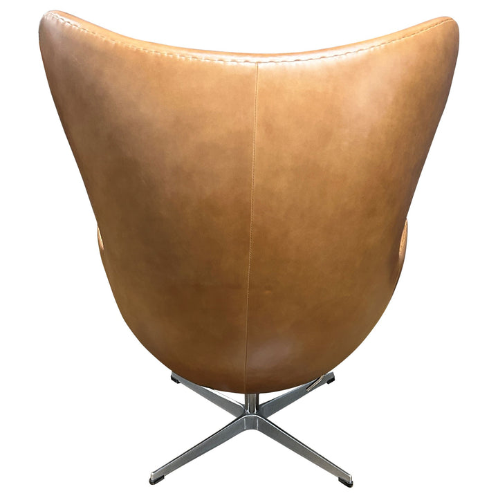 Rove Palermo Egg Chair, Caramel - Preowned