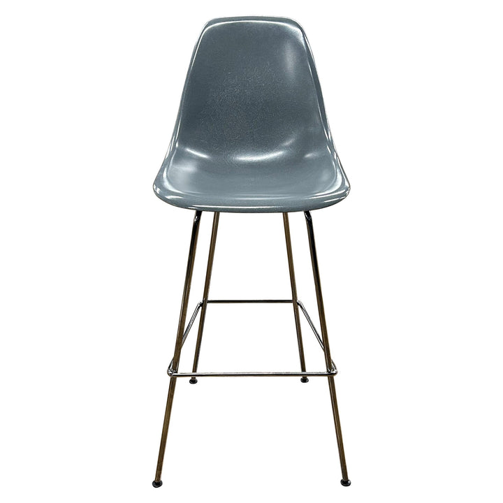 Herman Miller Eames Molded Plastic Stool, Grey - Preowned