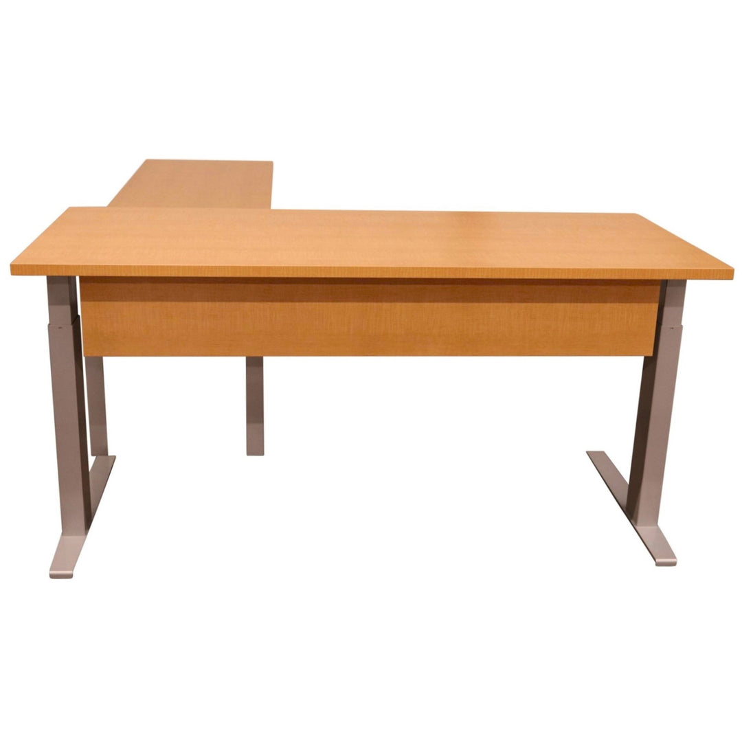 Herman Miller Canvas L-Shape Private Office, Light Maple - Preowned