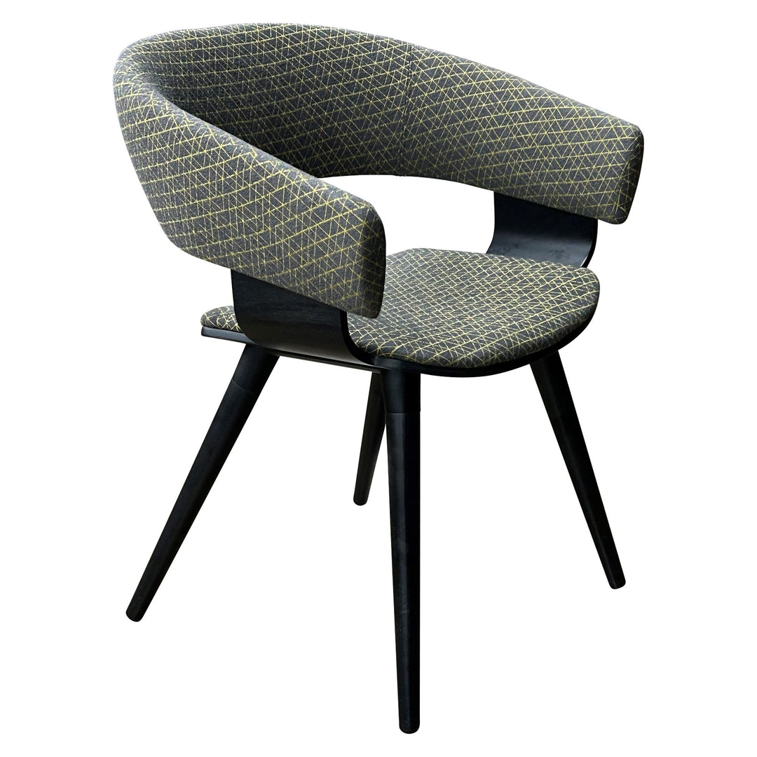 Allermuir Mollie Side Chair, Argyle Boucle - Preowned