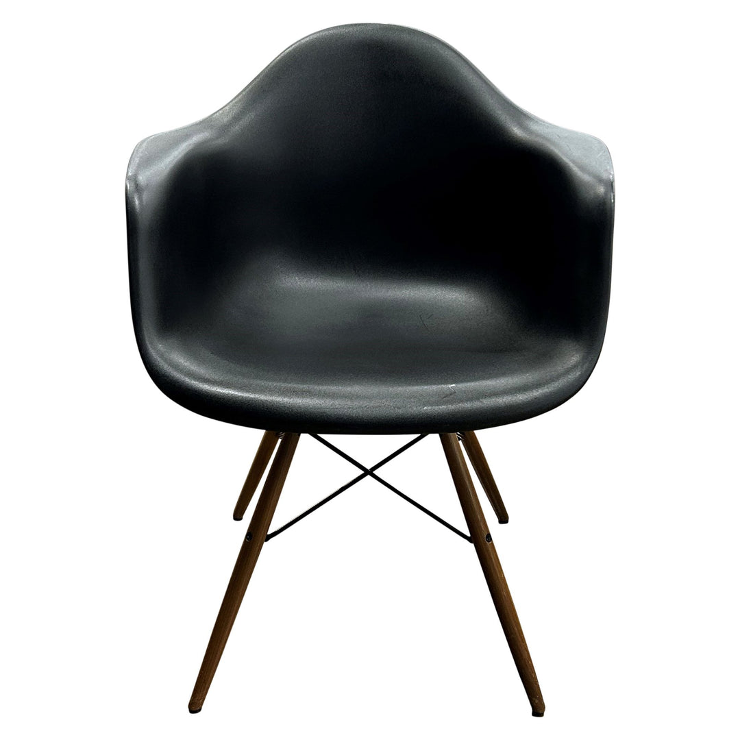 Herman Miller Eames DAW Armchair, Black - Preowned