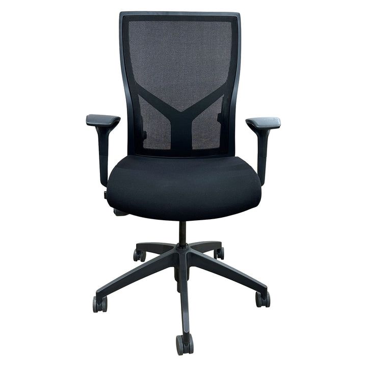 SitOnIt Torsa Ergonomic High-Back Task Chair, Onyx - Preowned