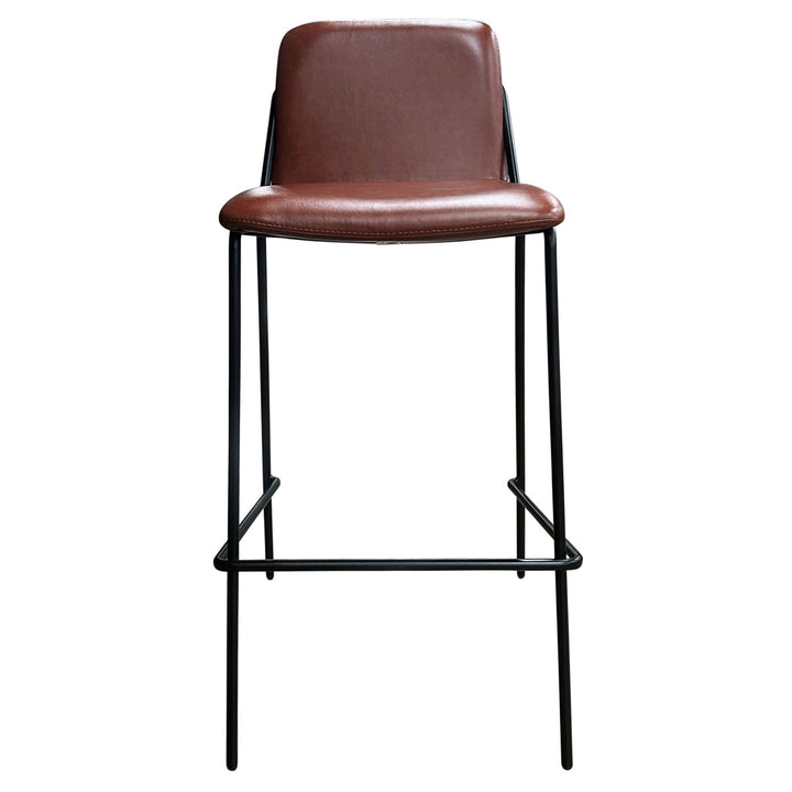 M.A.D. Sling Bar Stool, Chestnut - Preowned