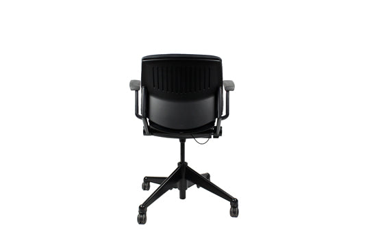 Steelcase Vecta Kart Task Chair, Black Base - Preowned