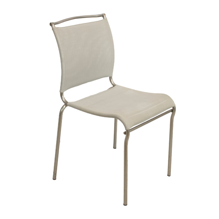 Calligaris Web Stack Side Chair - Grey - Preowned