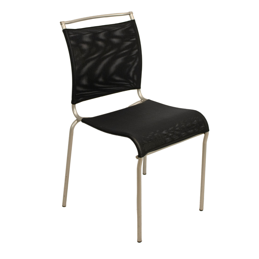 Calligaris Web Stack Side Chair - Black - Preowned