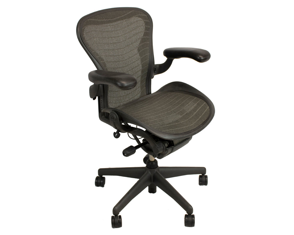 Herman Miller Aeron Size A Task Chair, Platinum -  Preowned