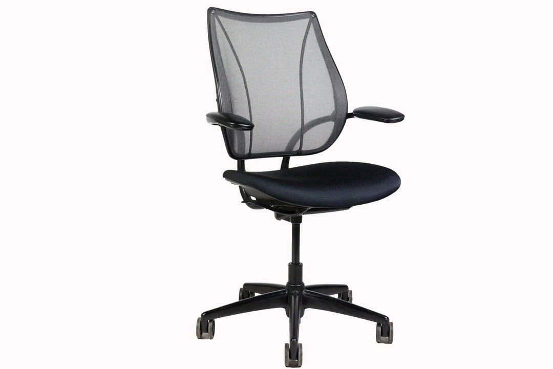 Humanscale Liberty Ergonomic Task Chair Grey Mesh - Preowned