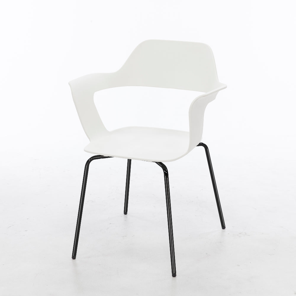 Compel Bardot Poly Shell Stacking Chair - New