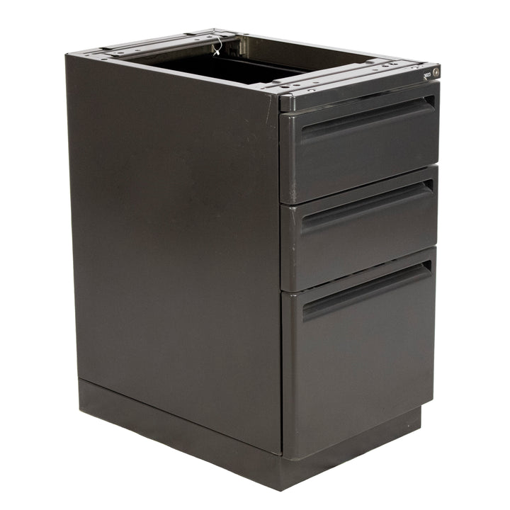 24" D Top Supporting Haworth Box/Box/File 950 Series Radius Case - Repainted