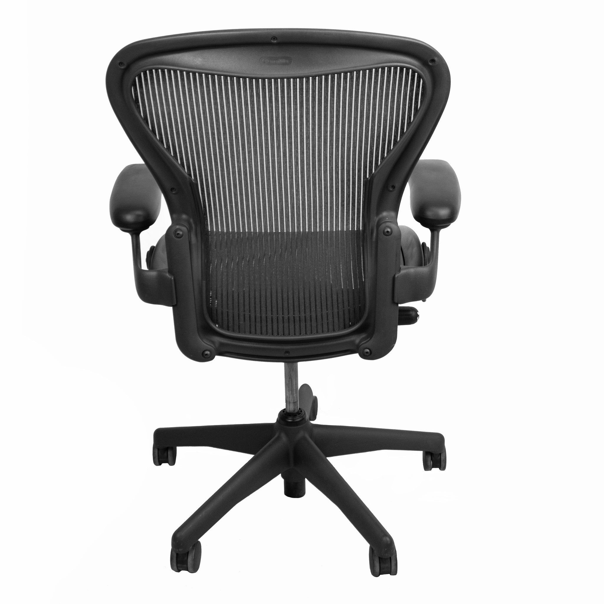Herman Miller Aeron Size A Task Chair, Fixed Arms, Black - Preowned