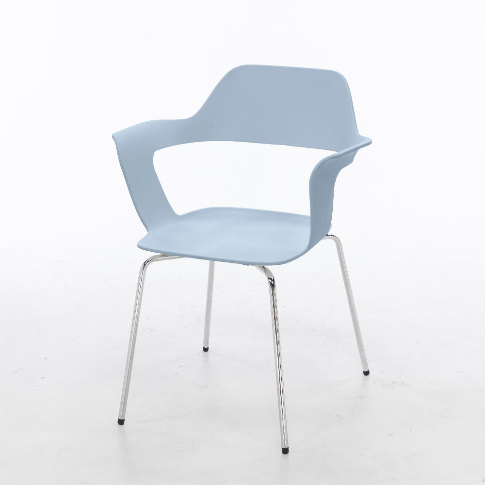 Compel Bardot Poly Shell Stacking Chair - New