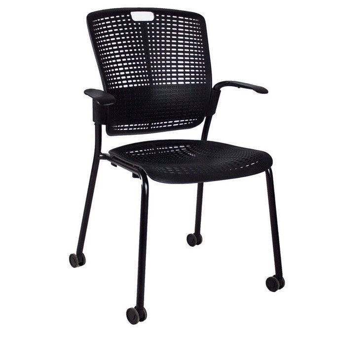 Humanscale Cinto Guest Chair w/ Casters, Black - Preowned