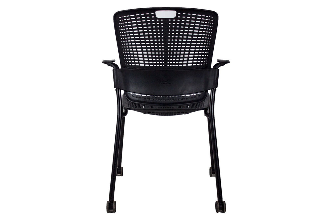Humanscale Cinto Guest Chair w/ Casters, Black - Preowned