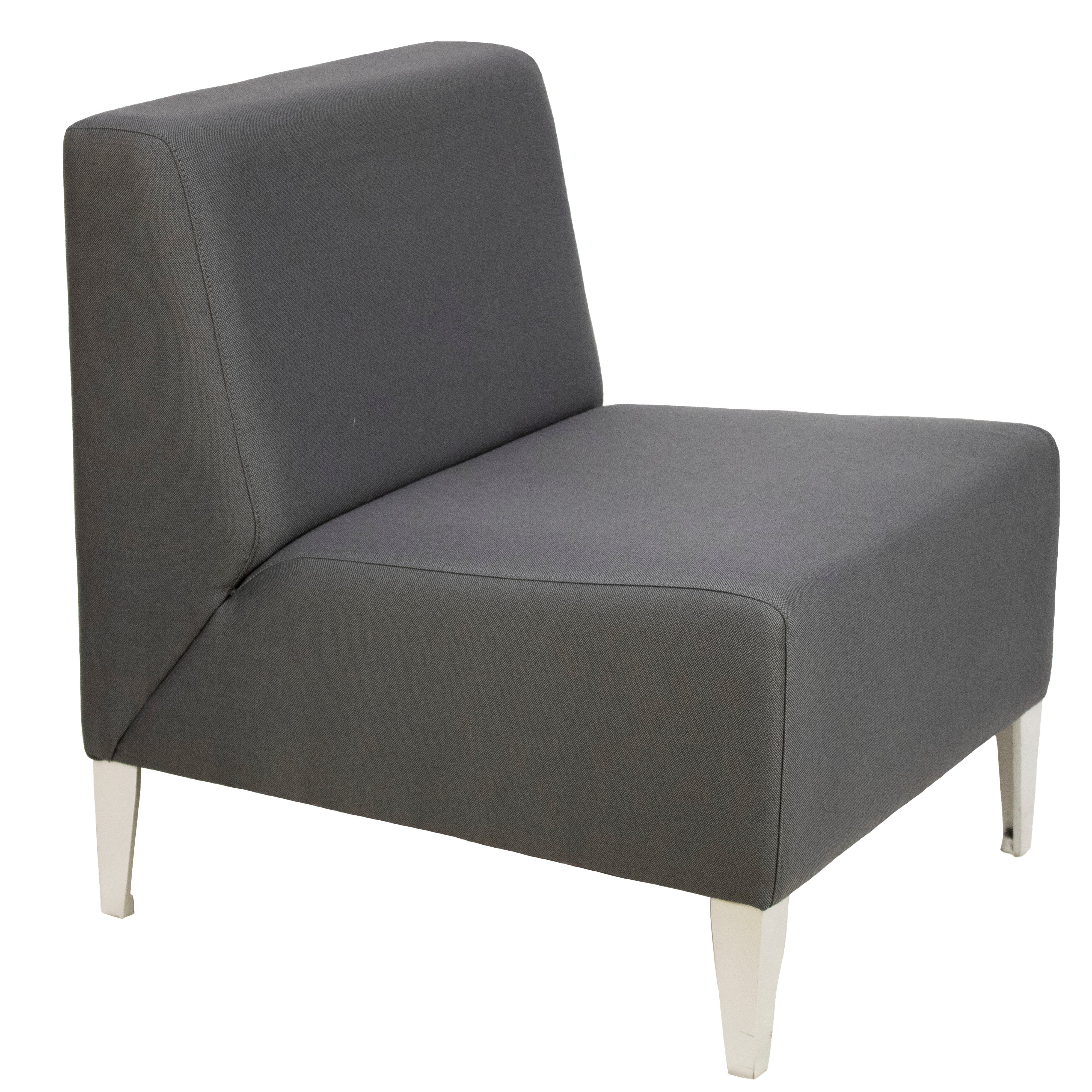 Coalesse Bix Lounge Chair, Grey - Preowned