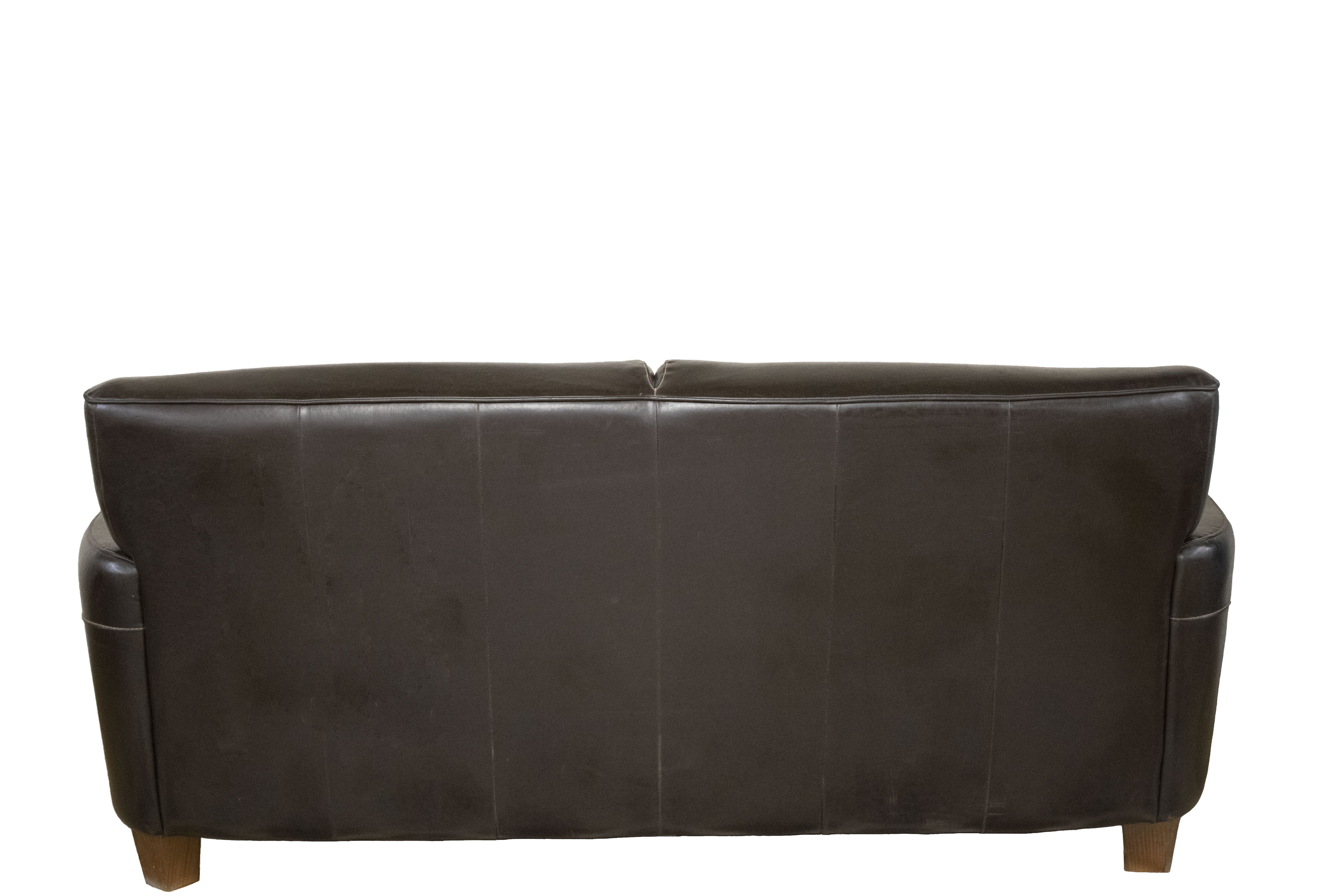 Divani Chateau Dax Leather 2 Seat Sofa - Preowned