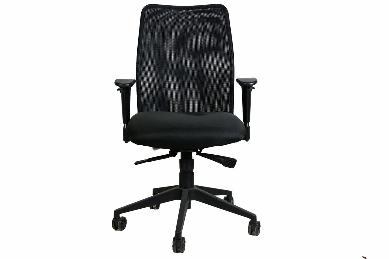 Compel Argos Task Chair, Black - Preowned