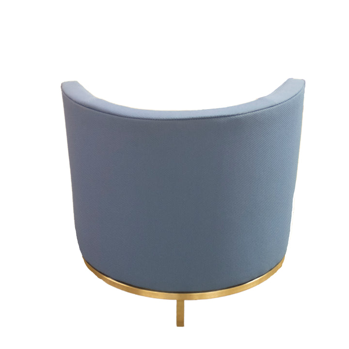 HBF Encircle Swivel Lounge - Blue - Preowned
