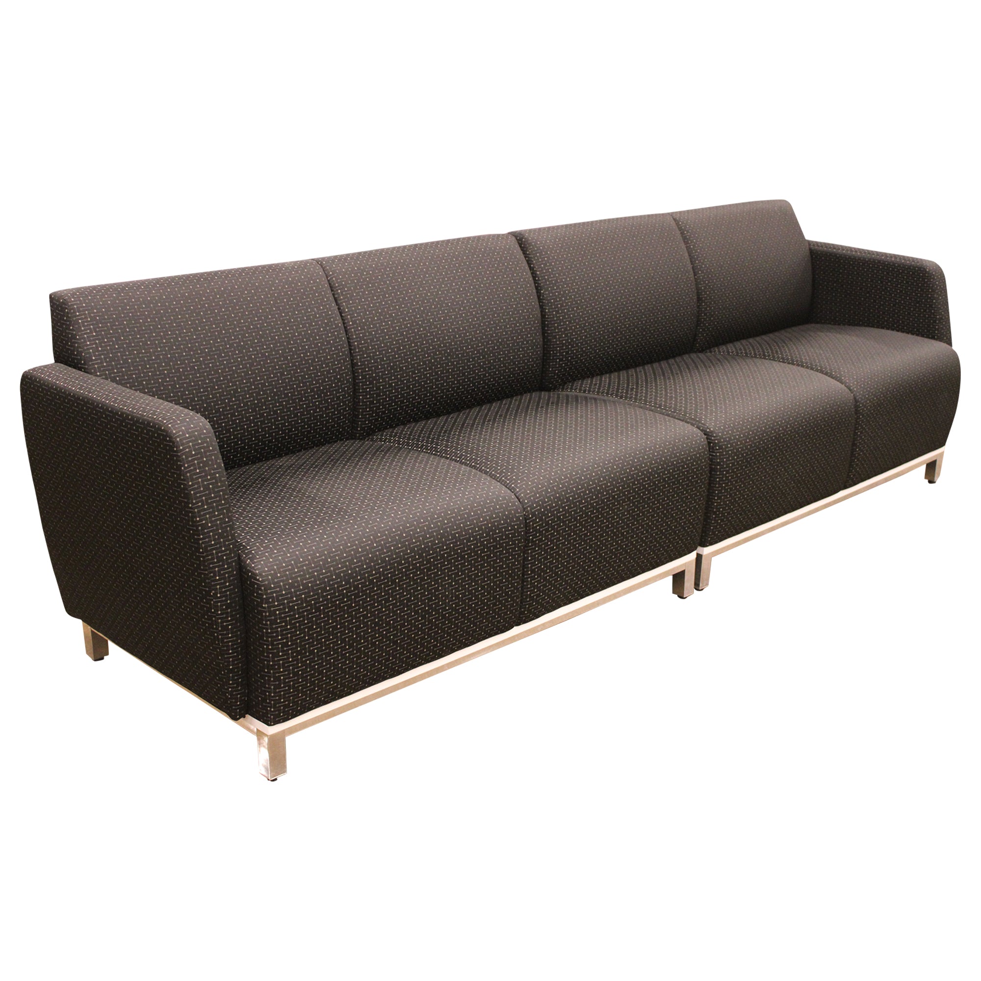 National Swift Modular Sofa, Black - Preowned