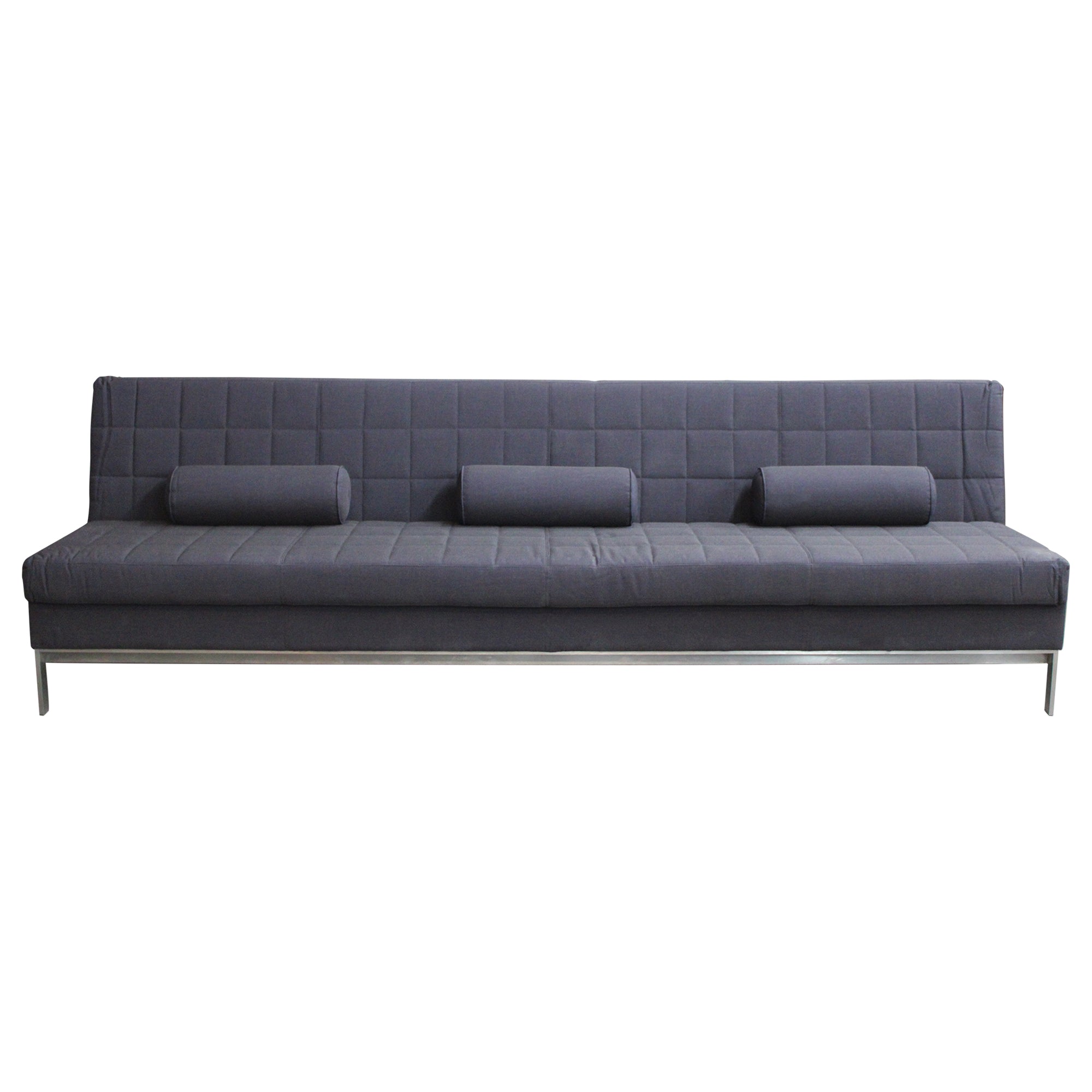 Coalesse Millbrae Armless Sofa, Navy Blue - Preowned