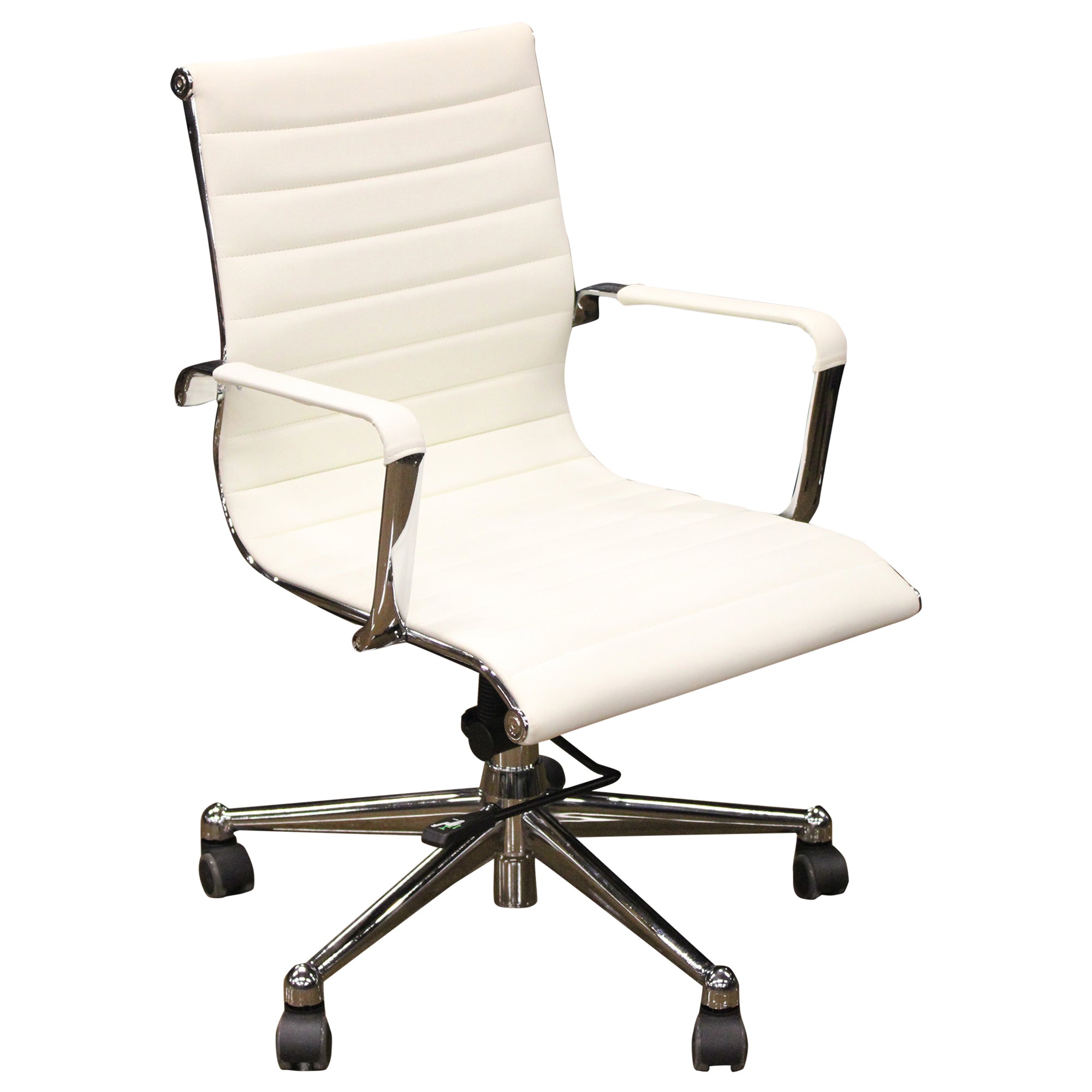 Kimball Alumma Conference Chair, White - Preowned