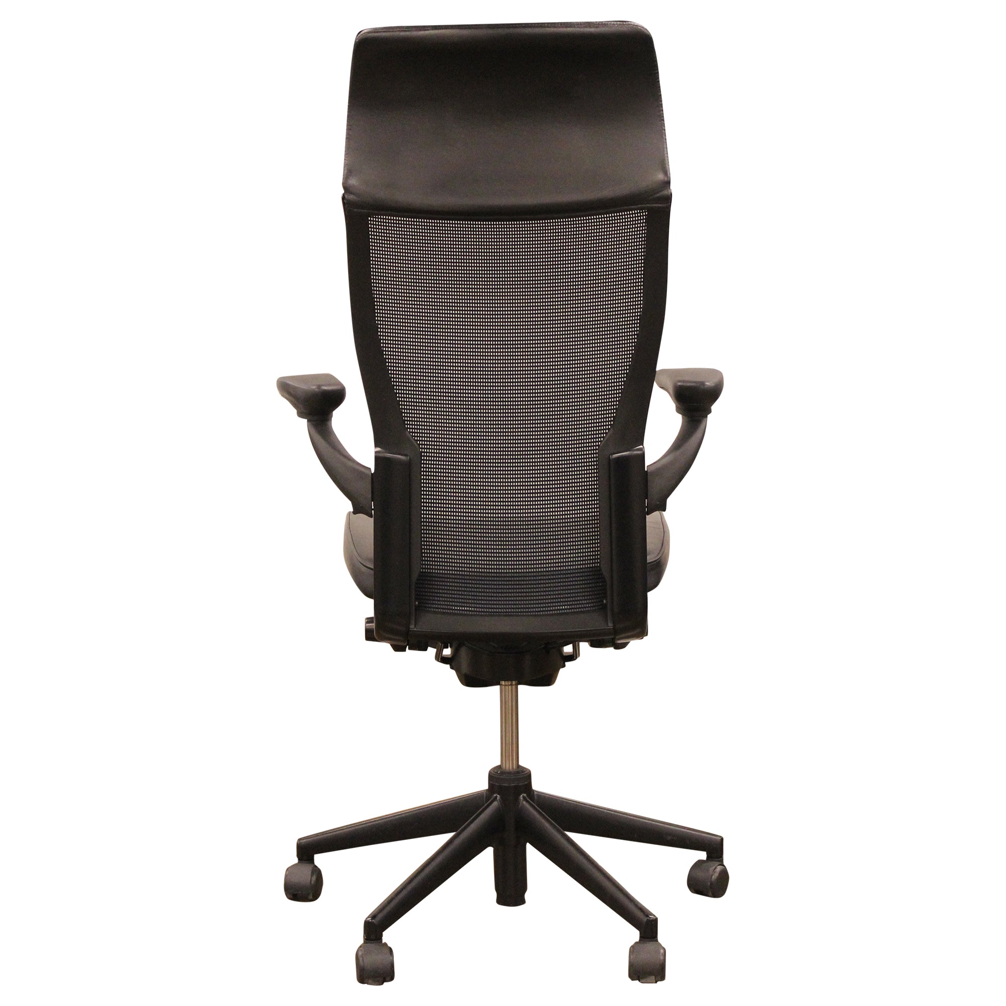 Haworth X99 Task Chair with Headrest, Black - Preowned