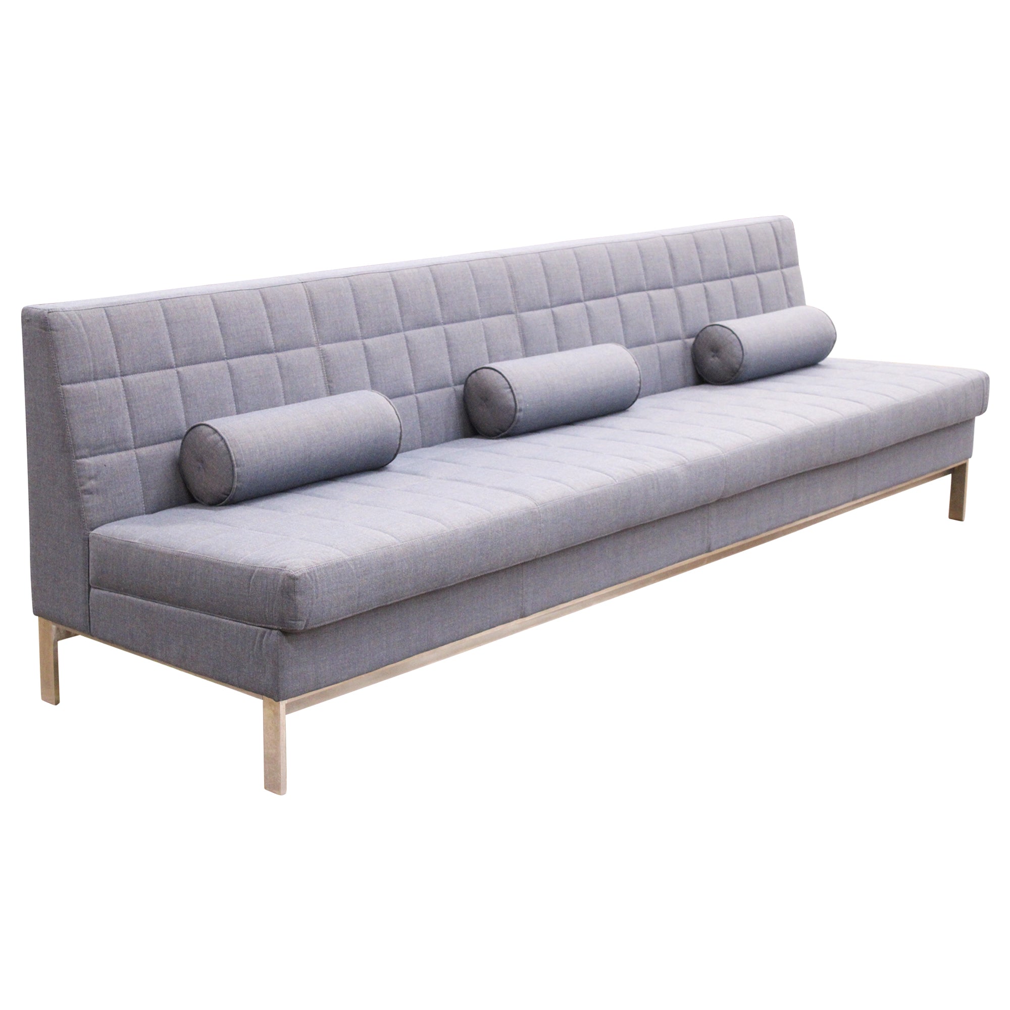 Coalesse Millbrae Armless Sofa, Blue - Preowned