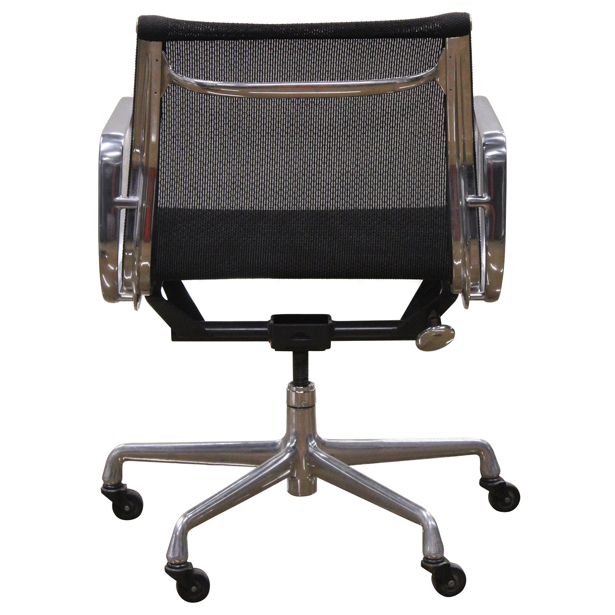 Herman Miller Eames Aluminum Group Chair, Black - Preowned
