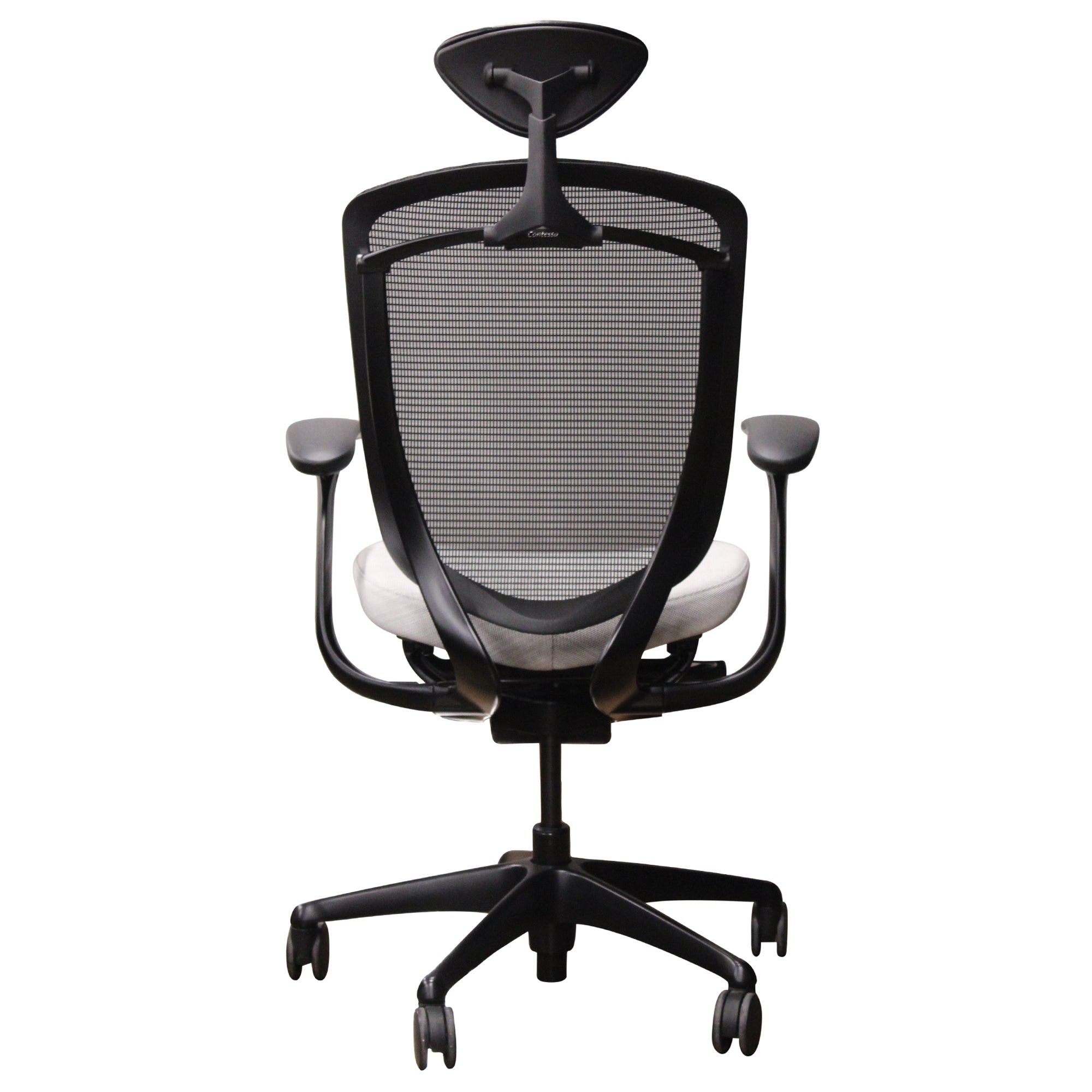 Teknion Nuevo Contessa Task Chair, Grey - Preowned