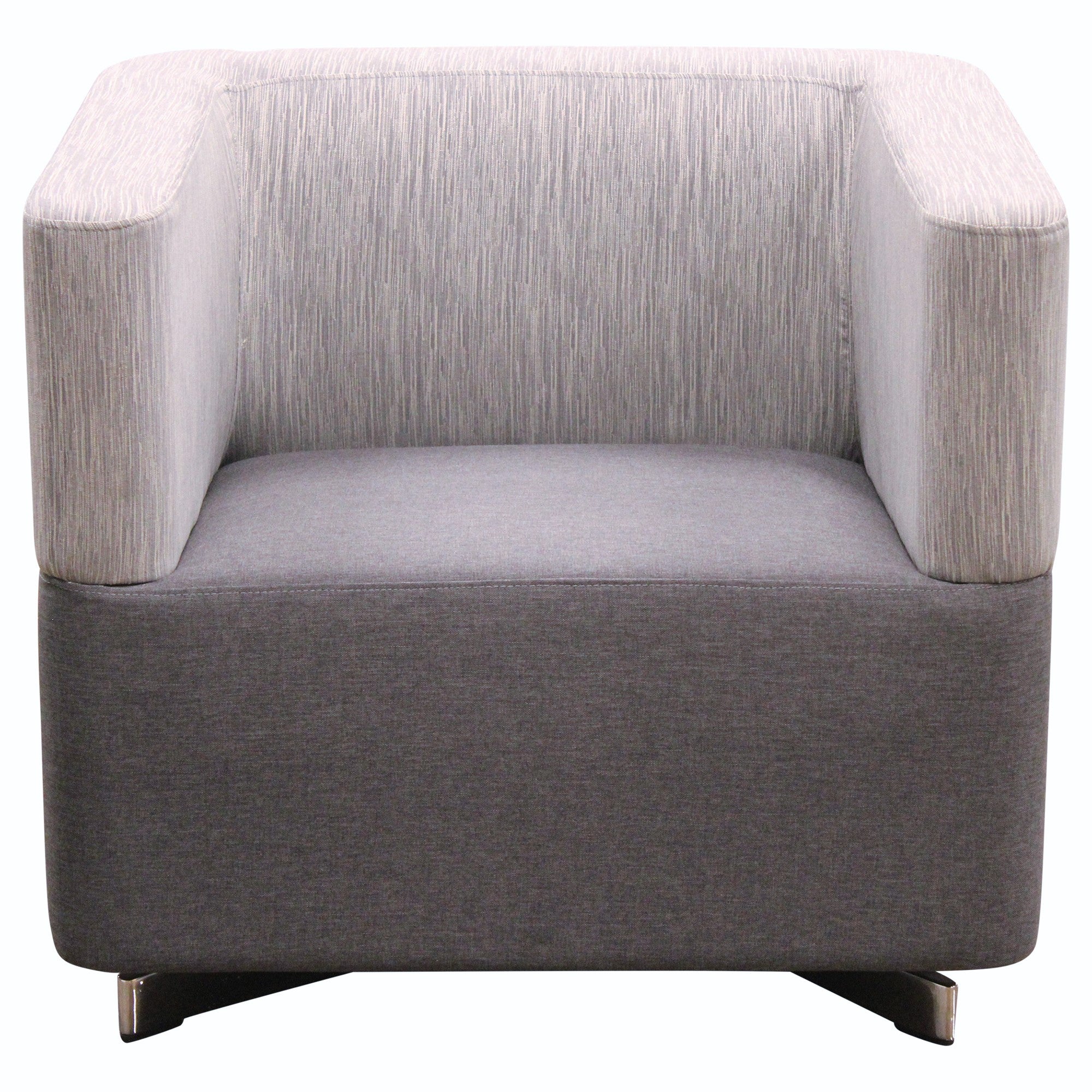 Davis Furniture Meo Lounge Chair, Light Grey - Preowned