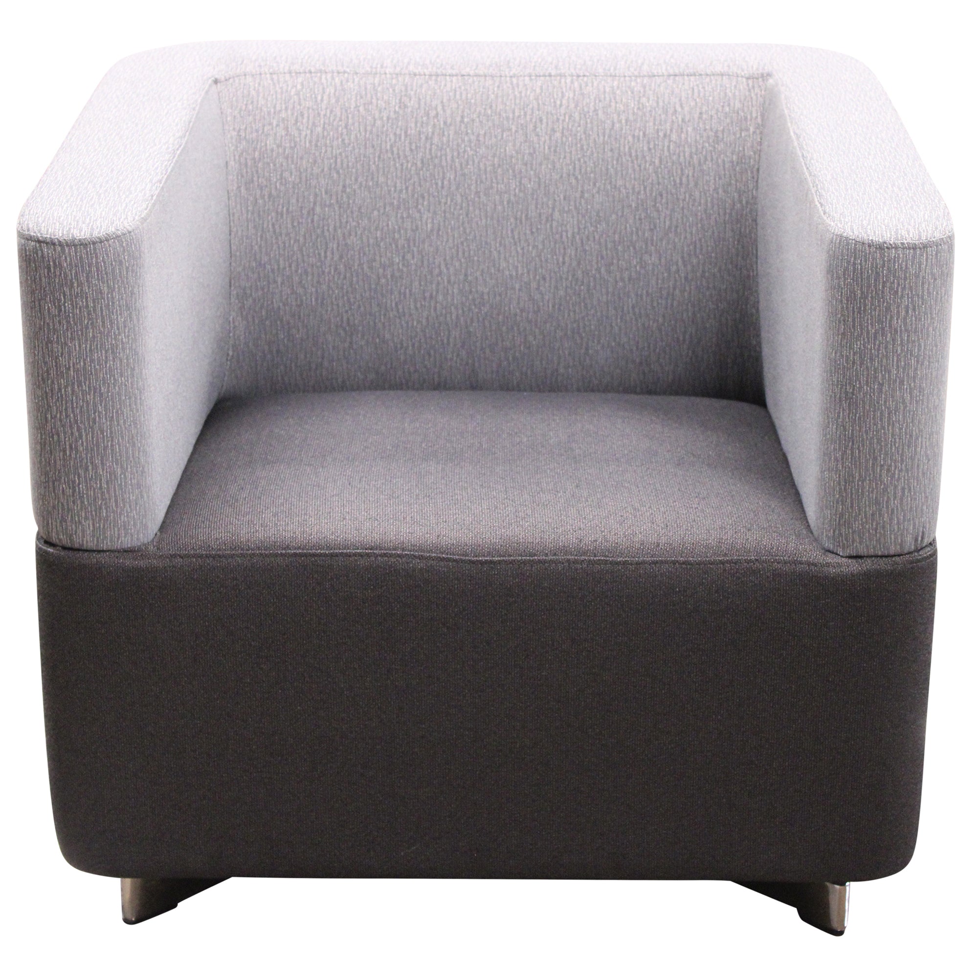 Davis Furniture Meo Lounge Chair, Dark Grey - Preowned