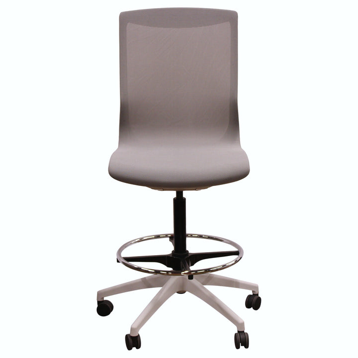 OFS Pret Armless Task  Stool, Grey - Preowned