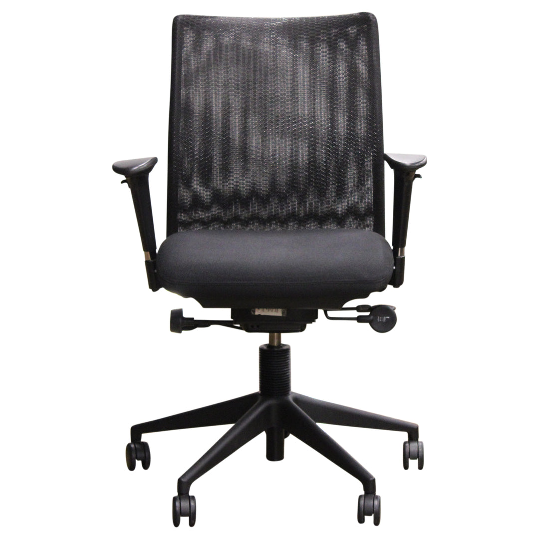 Steelcase Jersey Task Chair, Black - Preowned