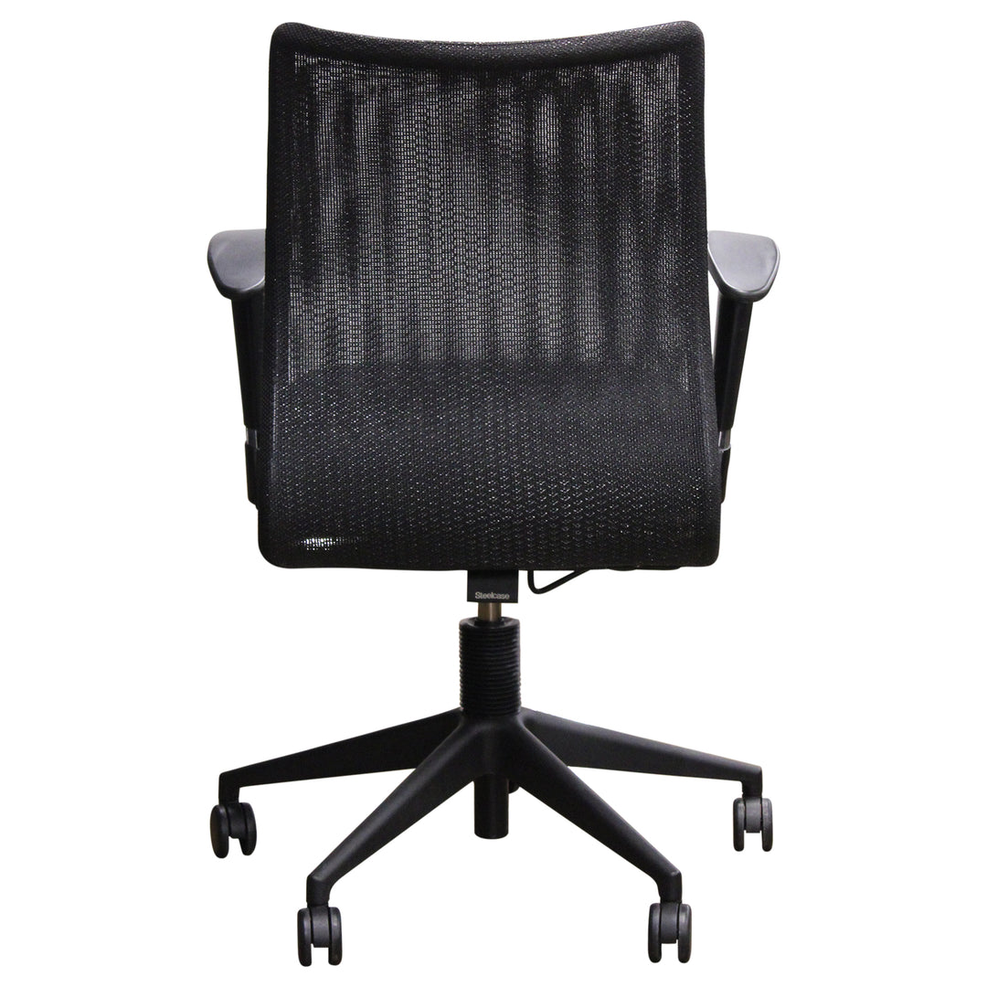 Steelcase Jersey Task Chair, Black - Preowned