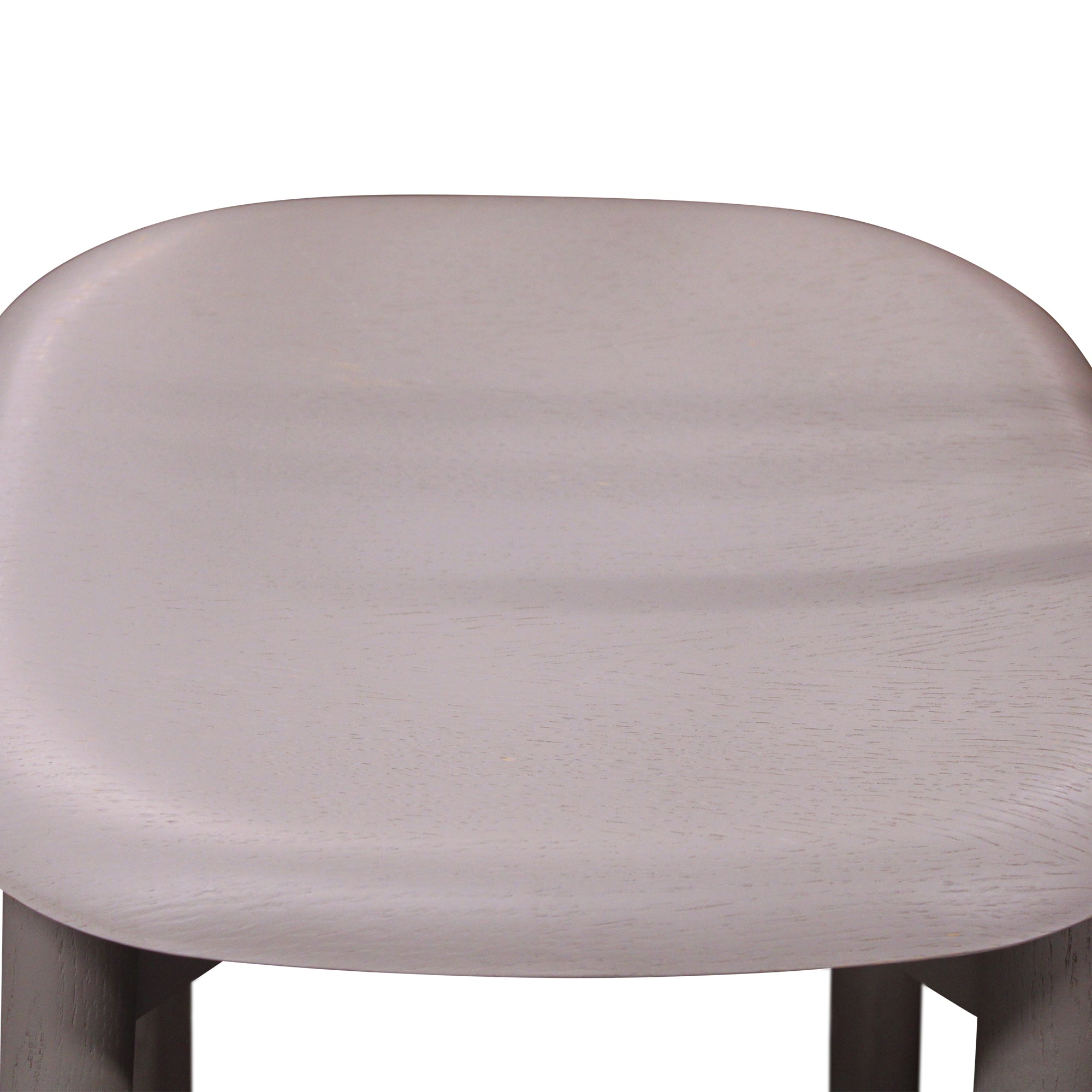 Wooden Bar Height Stool, Grey - Preowned