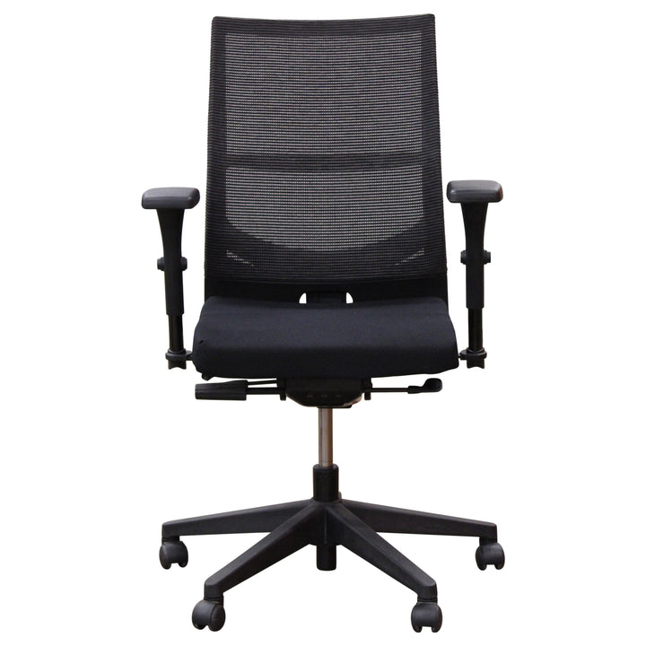 Groupe Lacasse United Saggio Ergonomic Task Chair, Black - Preowned