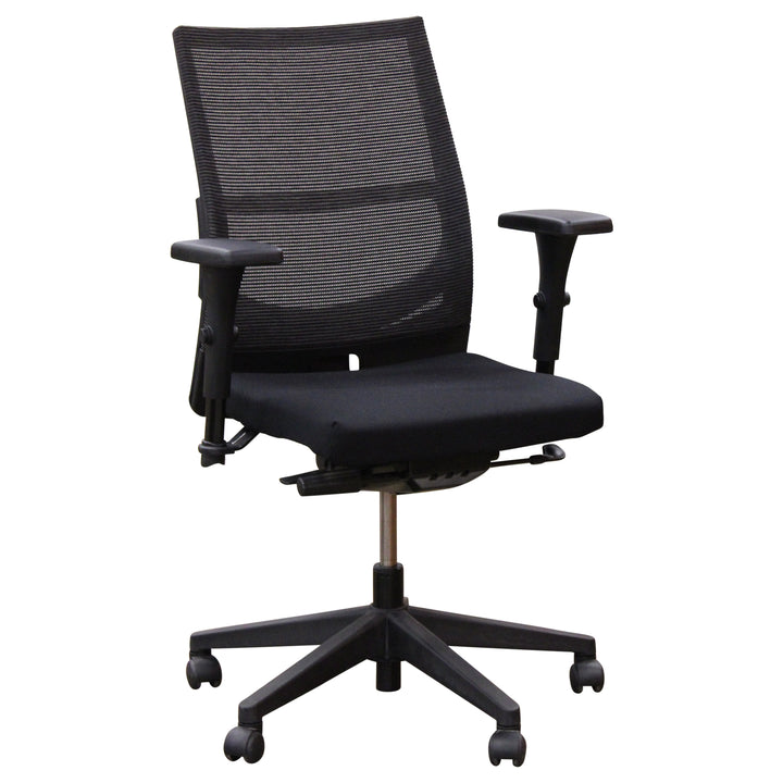 Groupe Lacasse United Saggio Ergonomic Task Chair, Black - Preowned