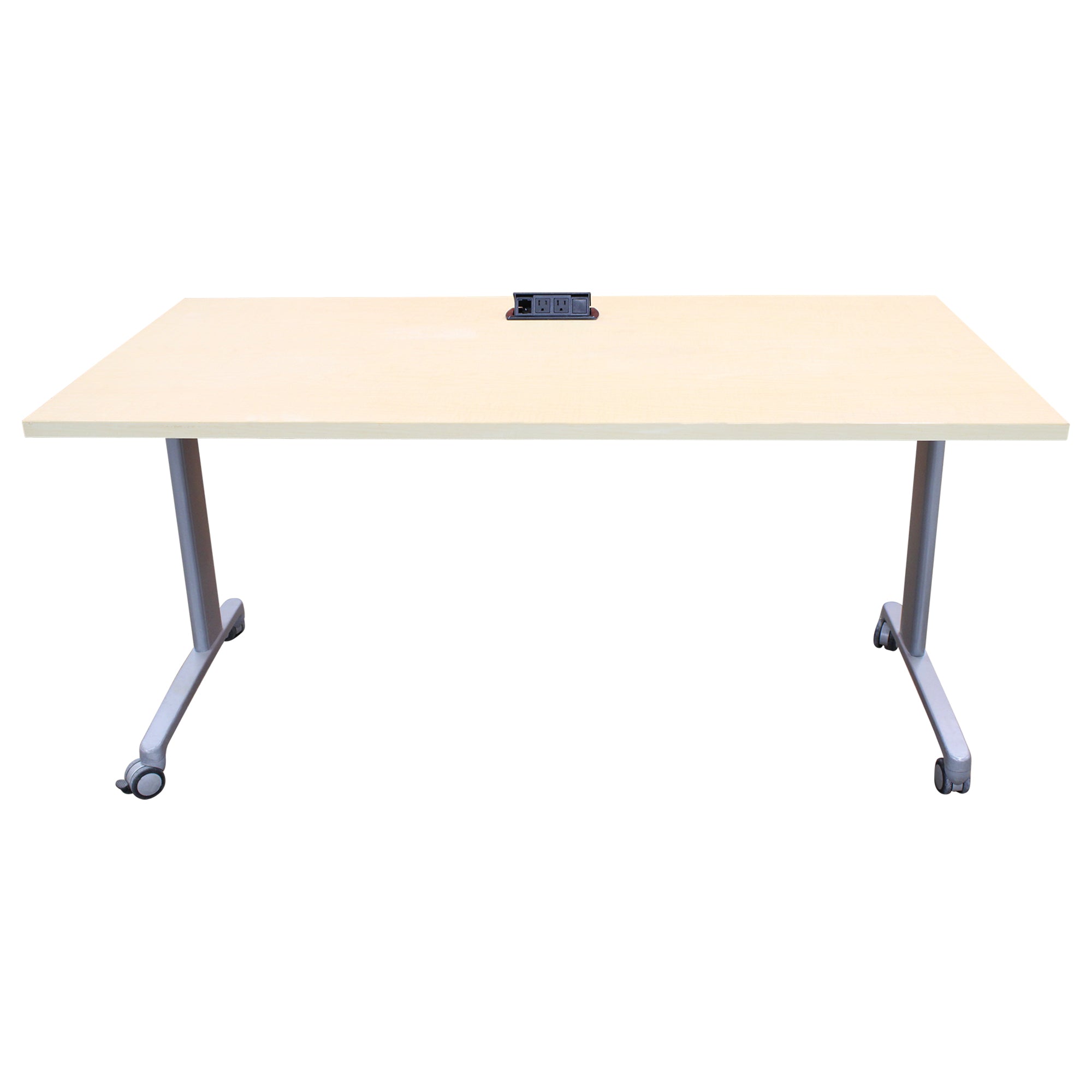 Modern Training Table, Maple - Preowned – Rework Office Furniture