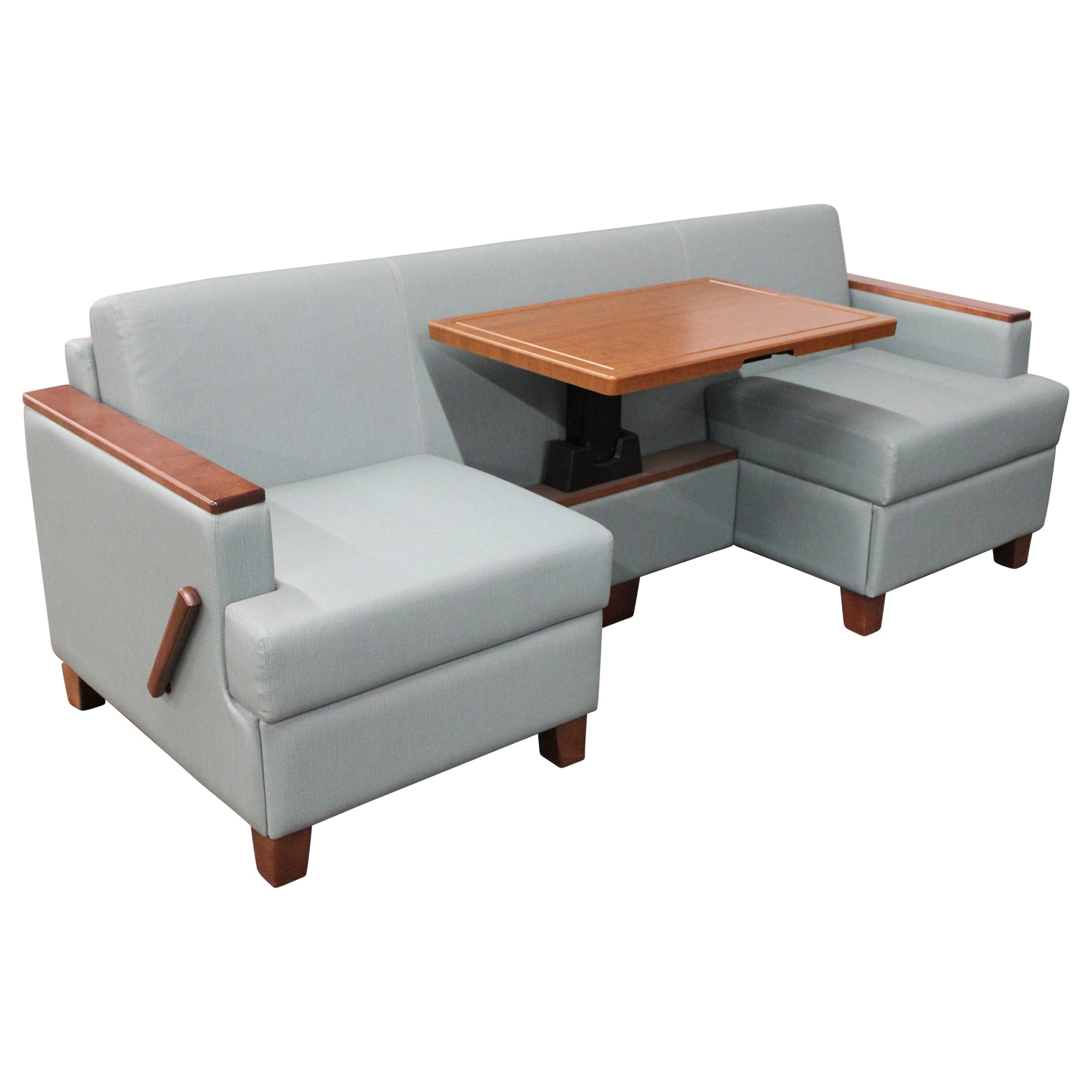 Wieland SleepToo Sofa with Table, Blue - Preowned