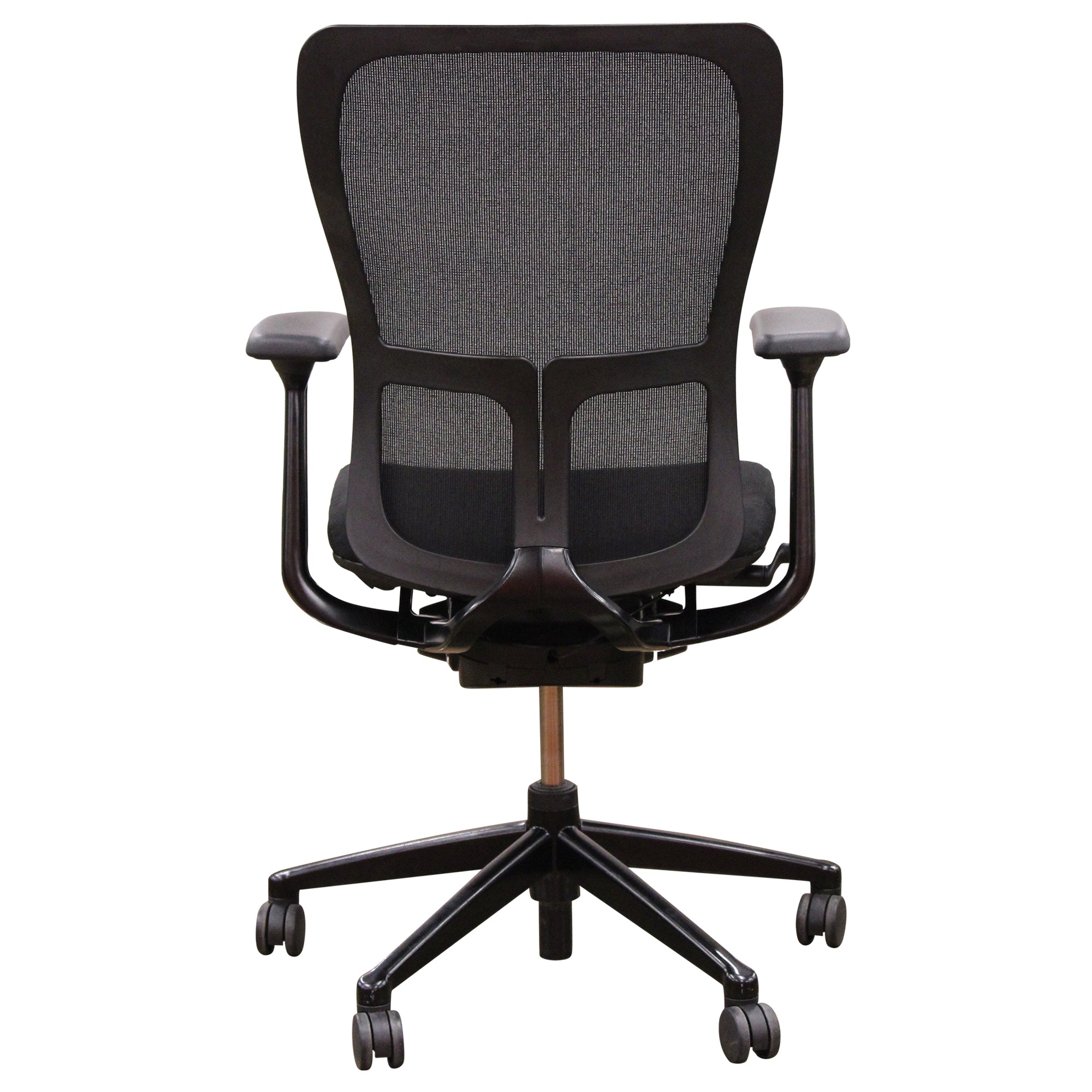 Haworth Zody Task Chair w/Fixed Arms, Black - Preowned