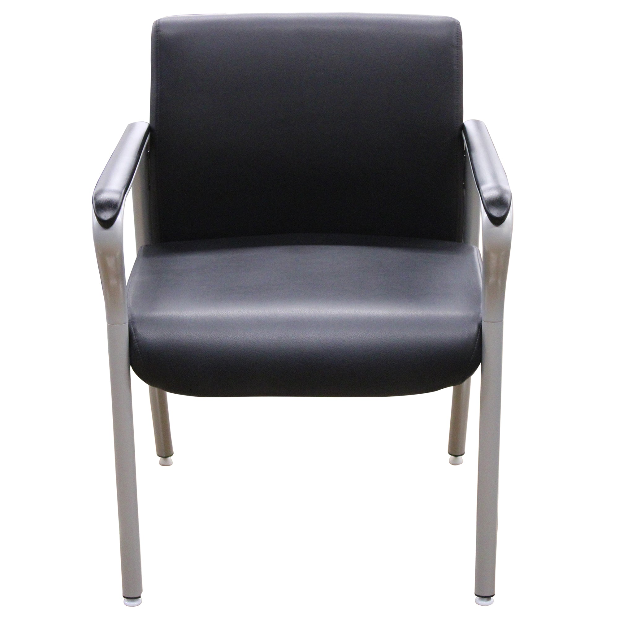 National Confide Guest Chair, Black - Preowned