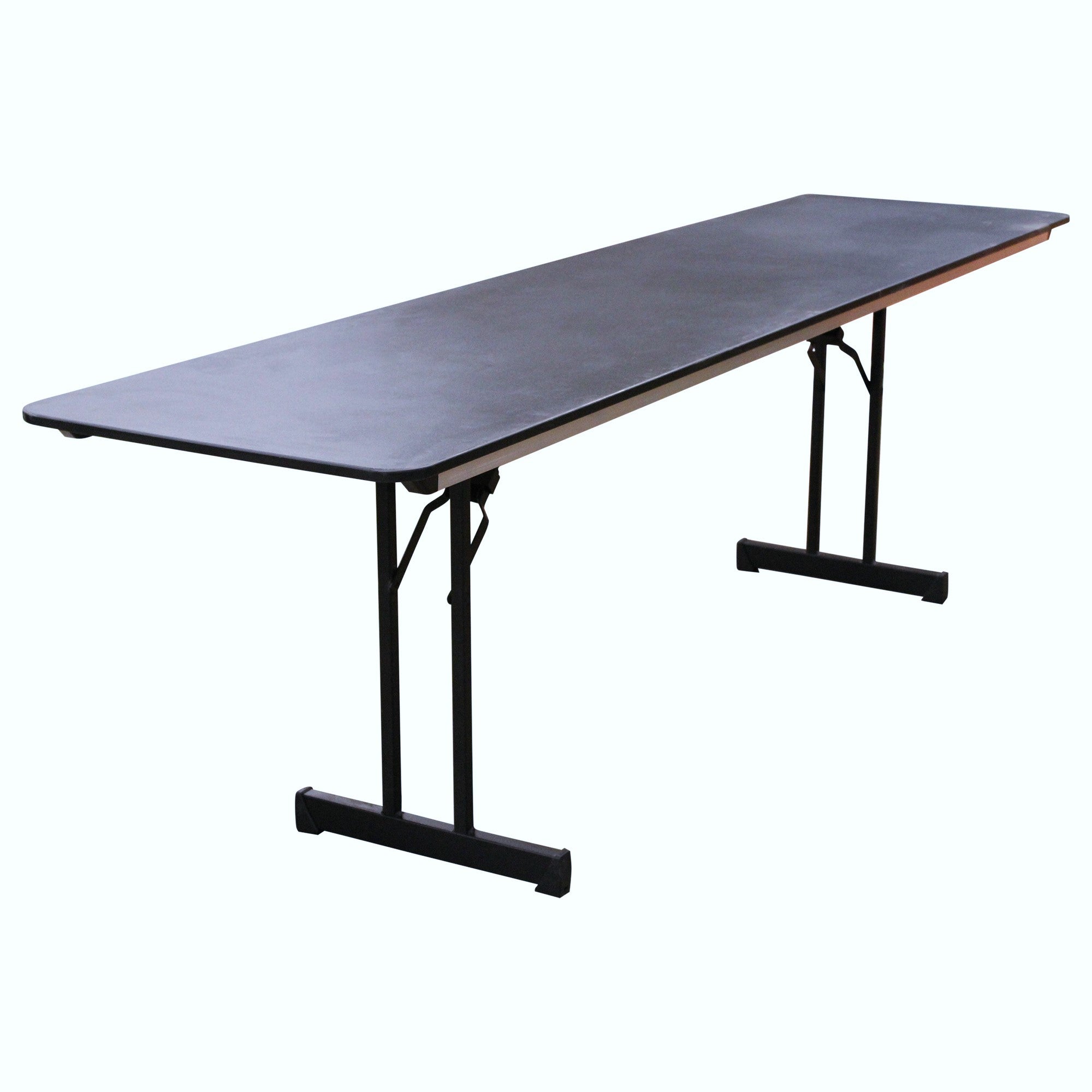 MityLite Rectangle Folding Table, Black - Preowned
