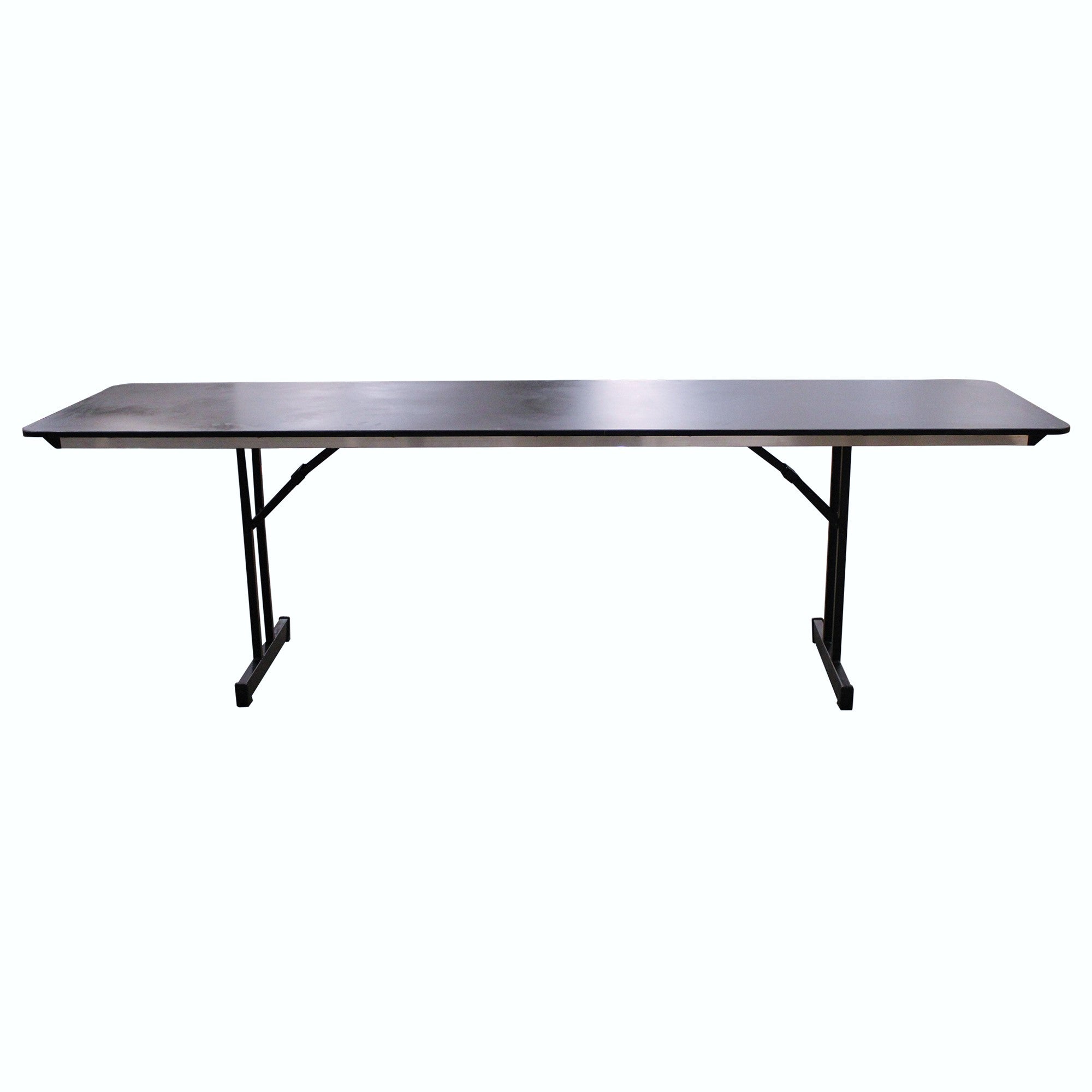 MityLite Rectangle Folding Table, Black - Preowned