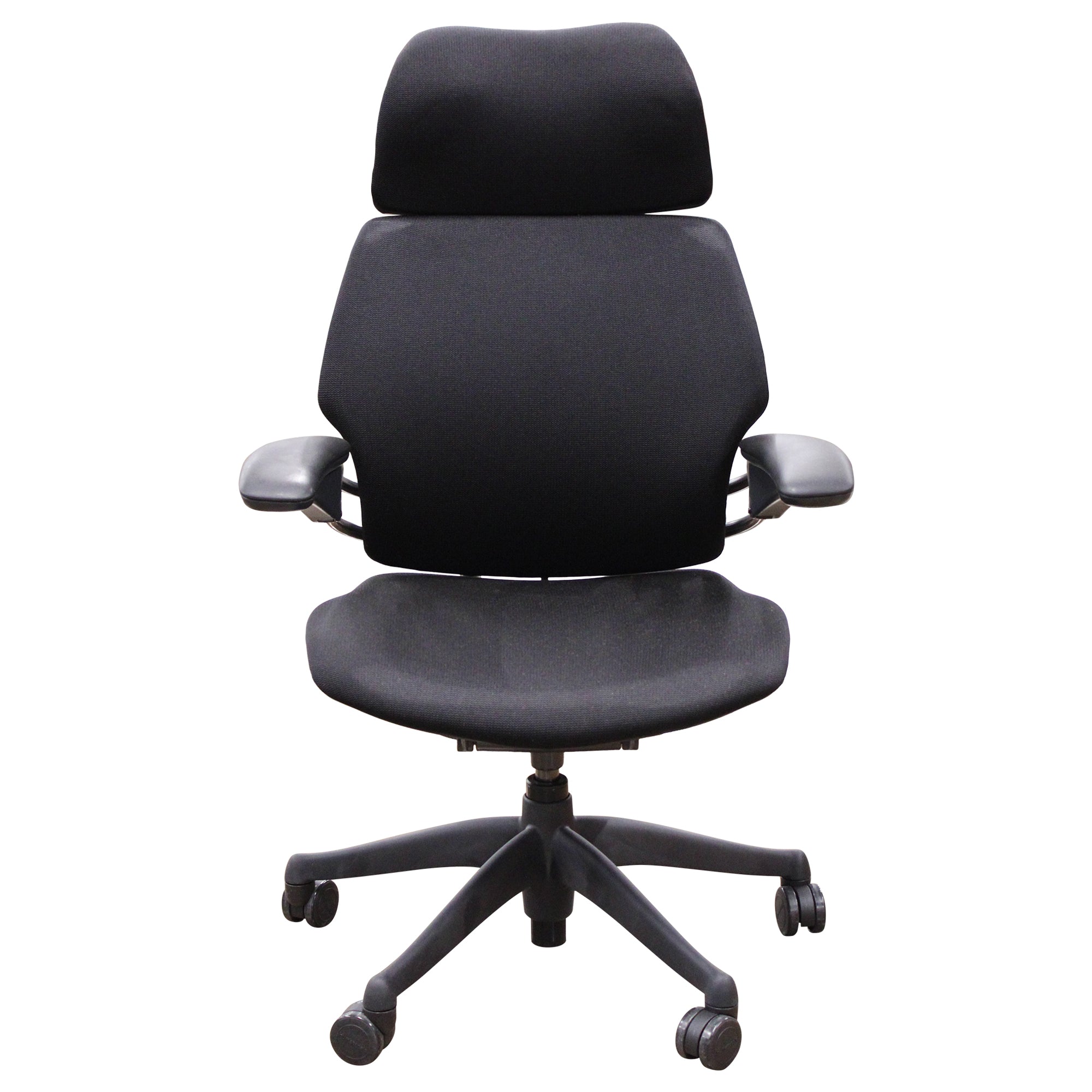 Humanscale Freedom Task Chair with Headrest, Black - New CLOSEOUT