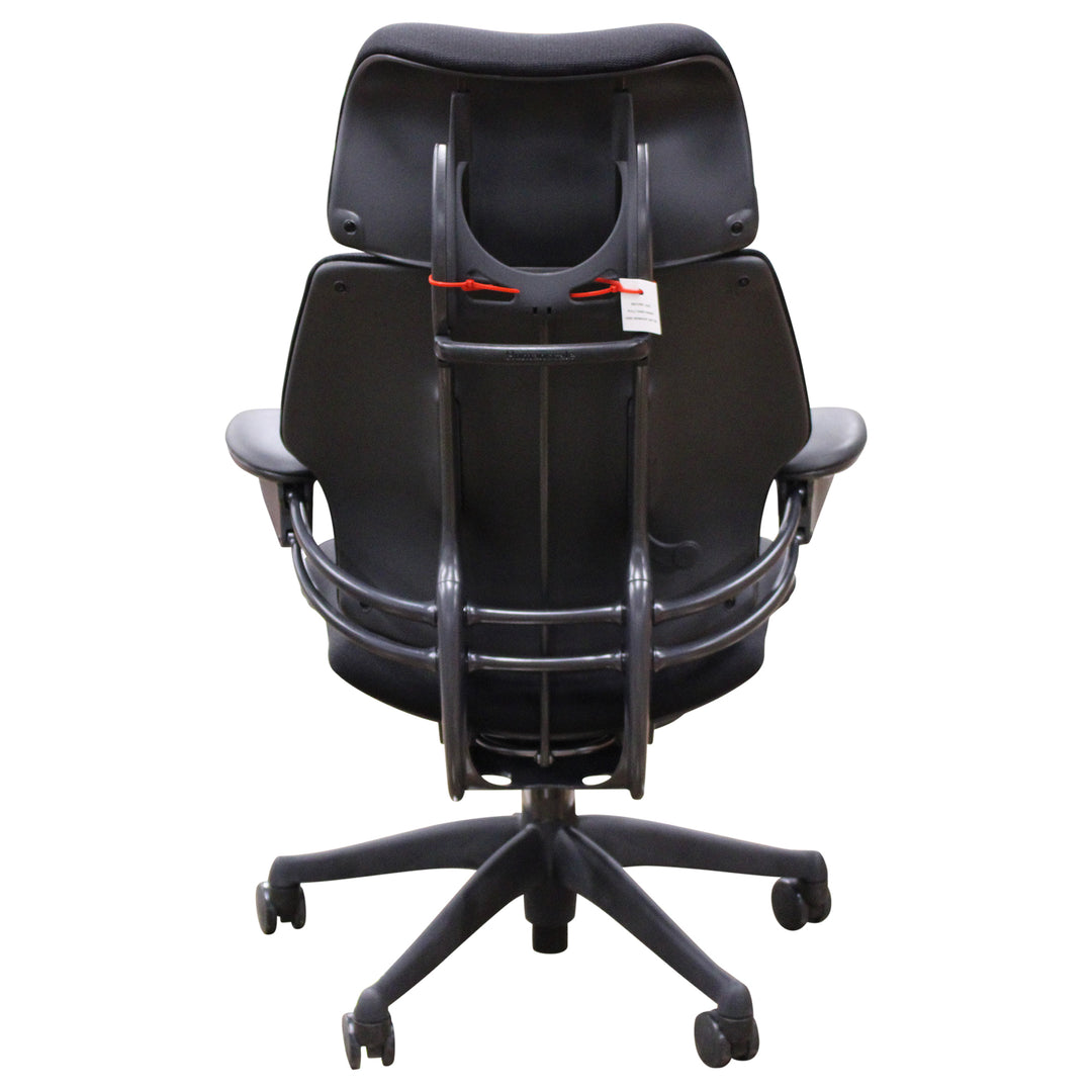 Humanscale Freedom Task Chair with Headrest, Black - New CLOSEOUT