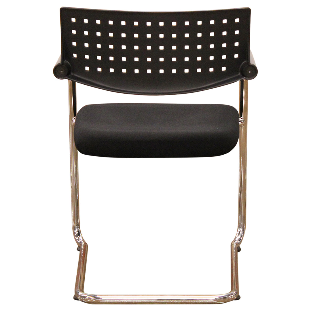 Vintage Visa Vis Guest Chair by Antonio Citterio for Vitra, Black - Preowned