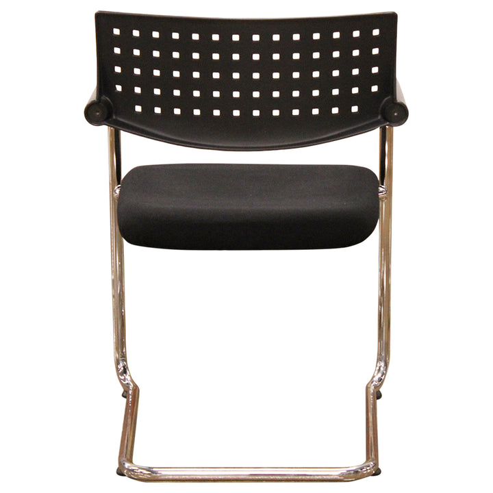 Vintage Visa Vis Guest Chair by Antonio Citterio for Vitra, Black - Preowned