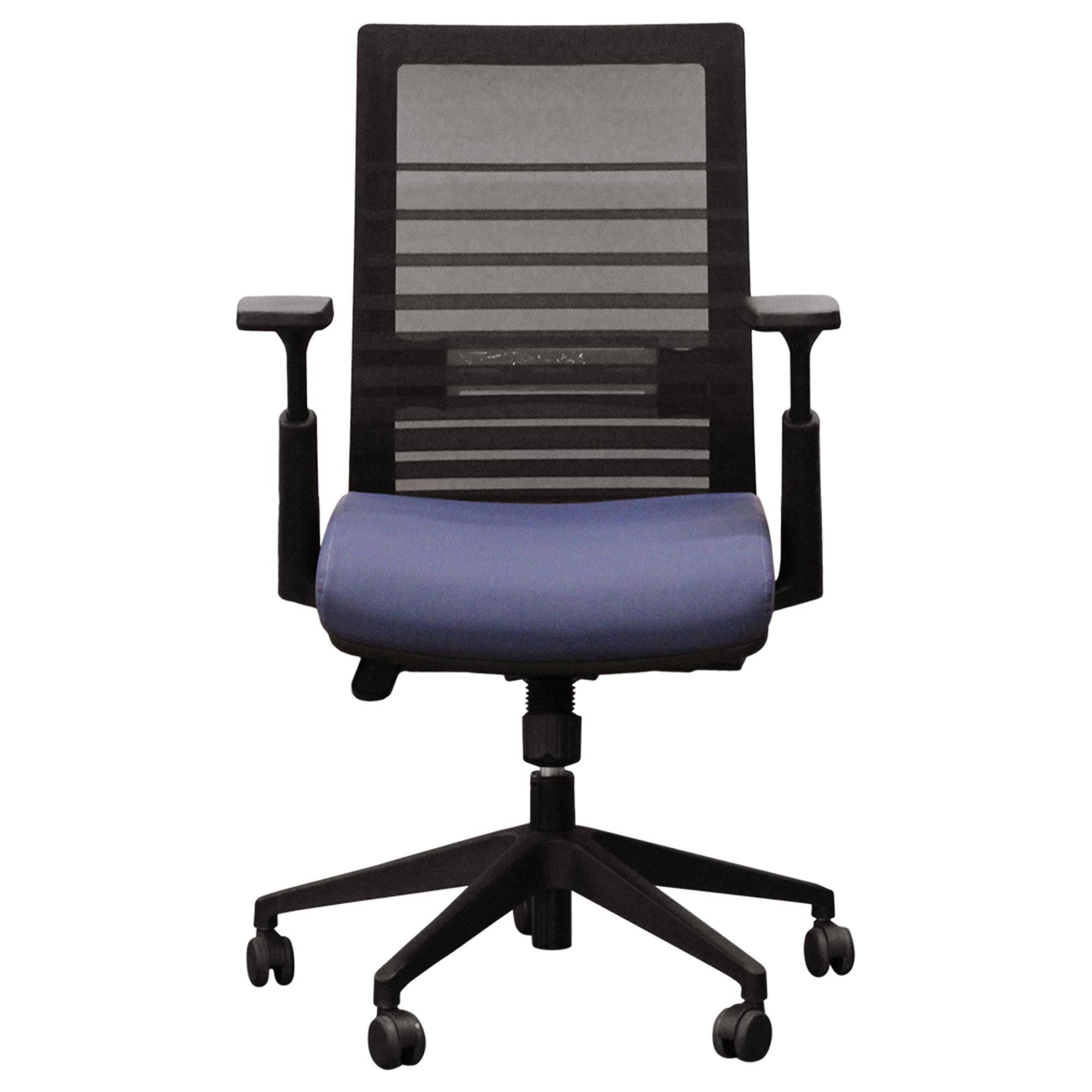 Compel Lucky Task Chair, Blue - New CLOSEOUT