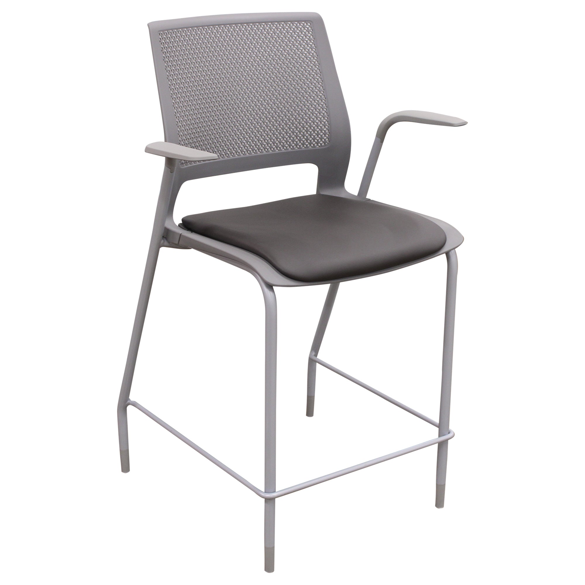 SitOnIt Lumin Counter Height Stool, Grey - Preowned